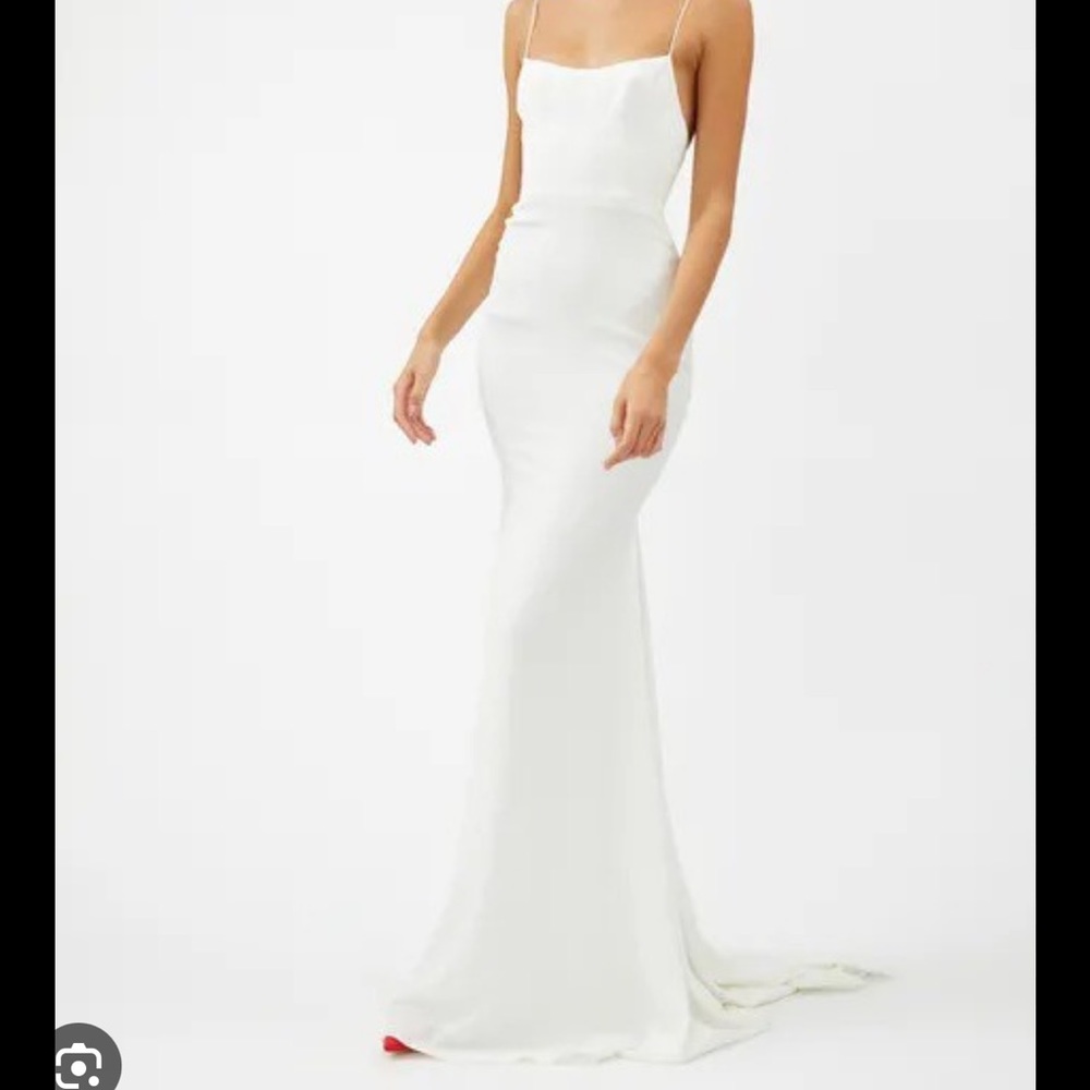Alex Perry Kyle Trumpet Gown Size US 4 / UK 8 New & Perfect for Wedding Gown